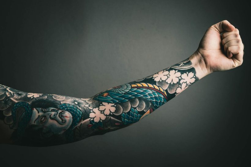 Photo of Left Arm With Tattoo